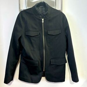 Zara Men’s Black Insulated Jacket size Medium